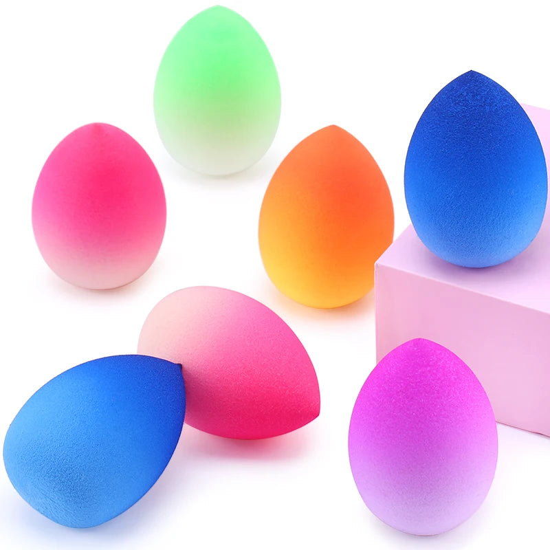 Makeup Blender Cosmetic Puff Makeup Sponges Cushion Foundation Powder Sponge Beauty Tool for Women Girls Make Up Accessories