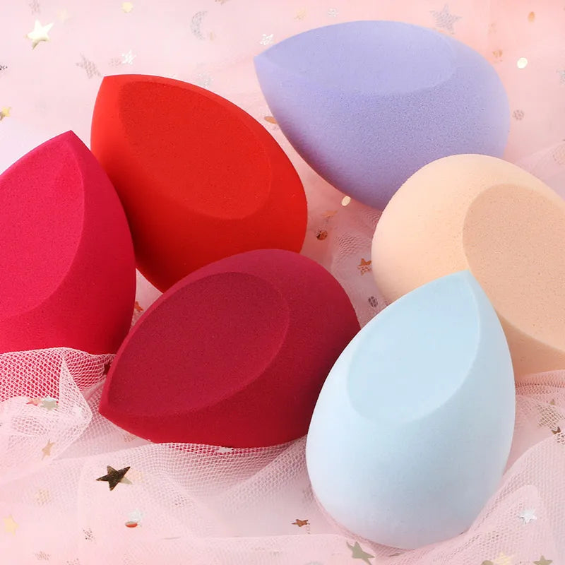 Makeup Blender Cosmetic Puff Makeup Sponges Cushion Foundation Powder Sponge Beauty Tool for Women Girls Make Up Accessories