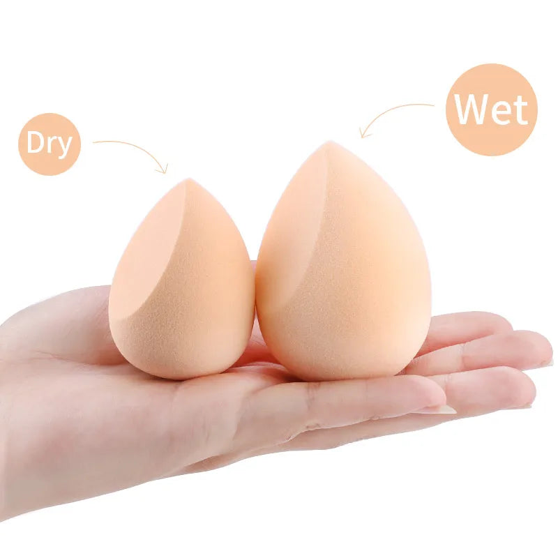 Makeup Blender Cosmetic Puff Makeup Sponges Cushion Foundation Powder Sponge Beauty Tool for Women Girls Make Up Accessories