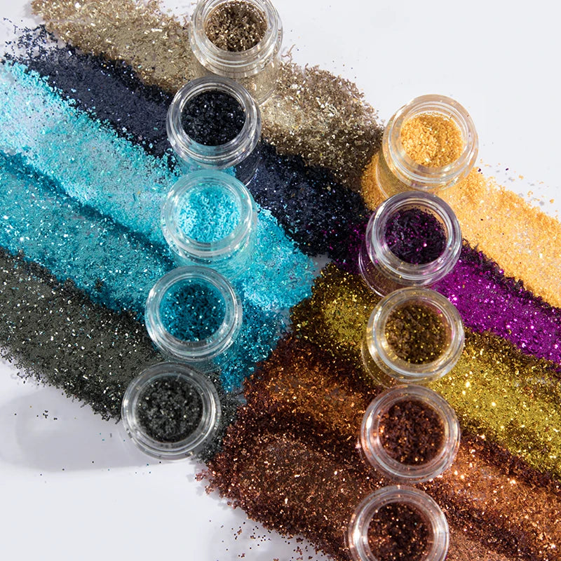 1 pcs Pudaier monochrome eyeshadow,Glitter eyeshadow - perfect for party, stage makeup, everyday