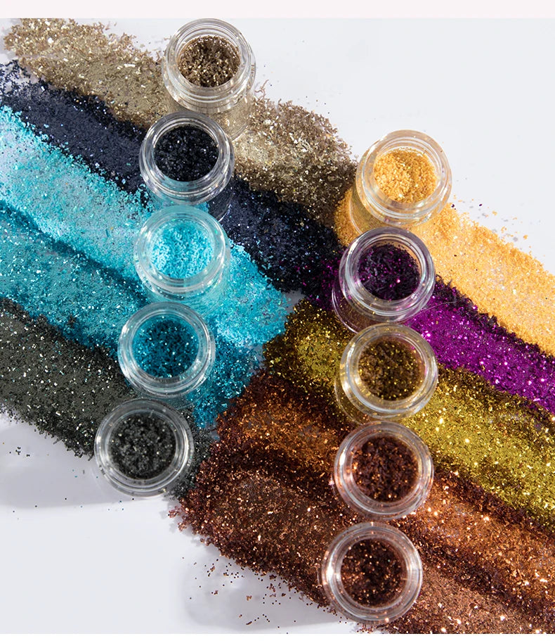 1 pcs Pudaier monochrome eyeshadow,Glitter eyeshadow - perfect for party, stage makeup, everyday