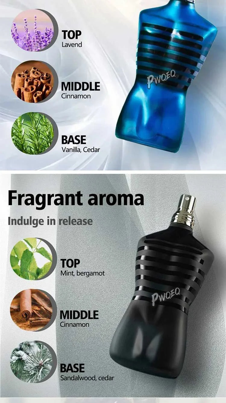Charm Cologne Men's Perfumes Seductive Lasting Notes Best Gift 100ml Floral Scent Lasting Fragrance Pheromone Eau De Parfum man