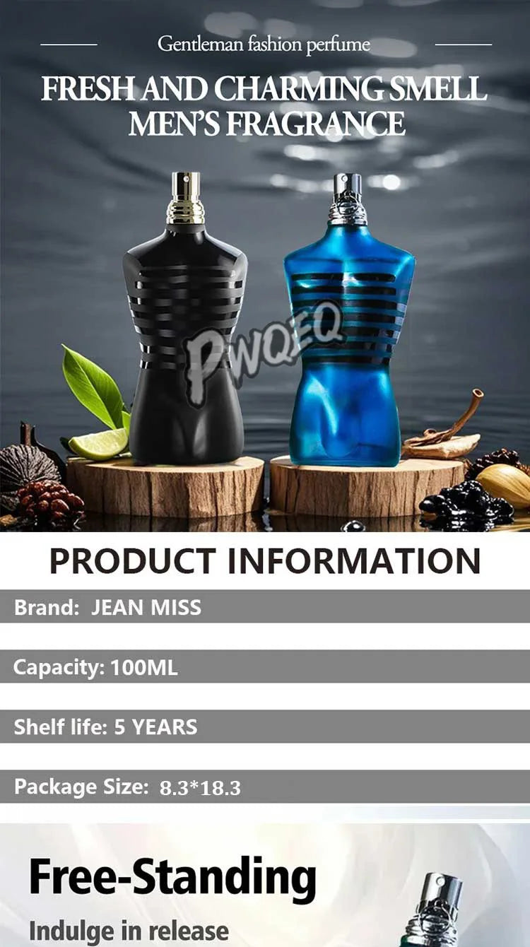 Charm Cologne Men's Perfumes Seductive Lasting Notes Best Gift 100ml Floral Scent Lasting Fragrance Pheromone Eau De Parfum man
