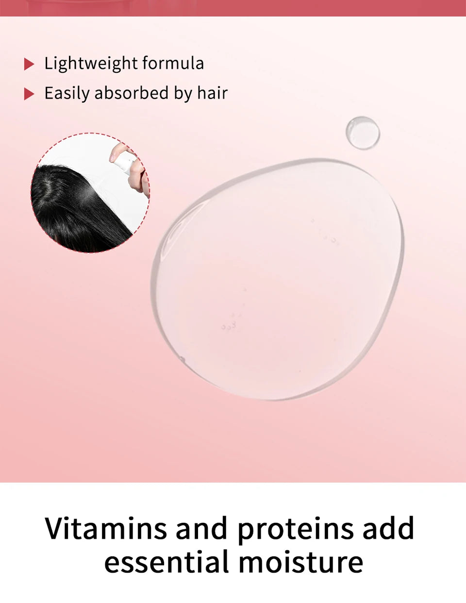New Heat Protectant Spray Thermal and UV Protection Serum for Damage Hair Moisturizing Treatment Repair Conditioner 100ml