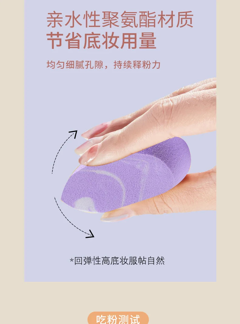 Makeup Blender Cosmetic Puff Makeup Sponge Cushion Foundation Powder Sponge Beauty Tool Women Make Up Accessories