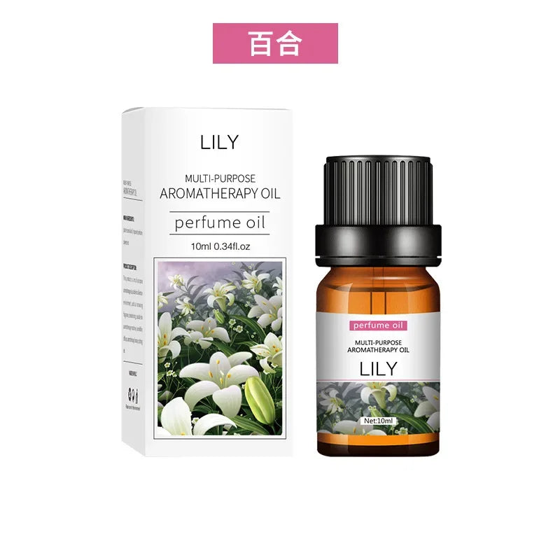 10ML Scented Candle Essential Oil Tea Tree Rose Lavender Frankincense Sandalwood Essential Fragrance Oil for Candle Making