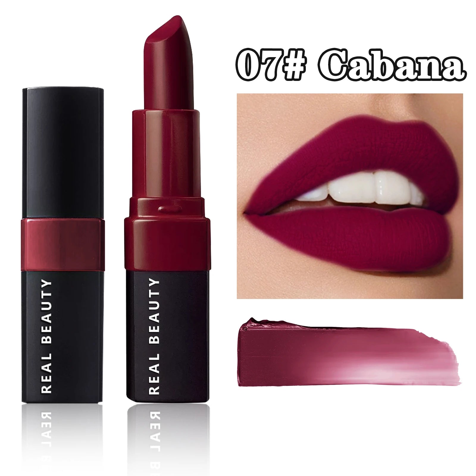 Matte Lipstick, Long Lasting Waterproof Highly Pigmented Lip Color, Creamy Formula For Soft, Nude Velvet Hydrating Lip Gloss