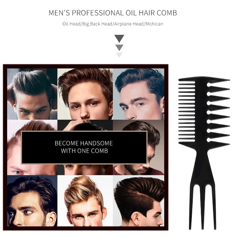 Multifunction 10pcs Barber Hairdressing Combs Hair Detangler Comb Anti-static Haircare Hairstyling Set Stylist Accessories Tools