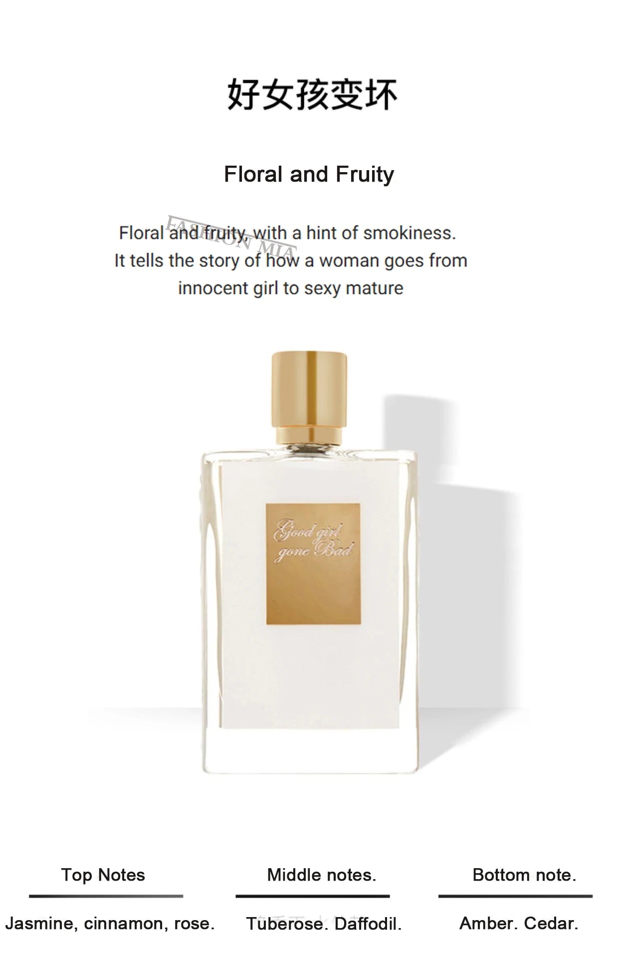 50ml Brand Don't Be Shy Women Perfume Long Lasting Atomizer Sexy Lady Fragrance Wood Colognes Men's Dating Fragrance