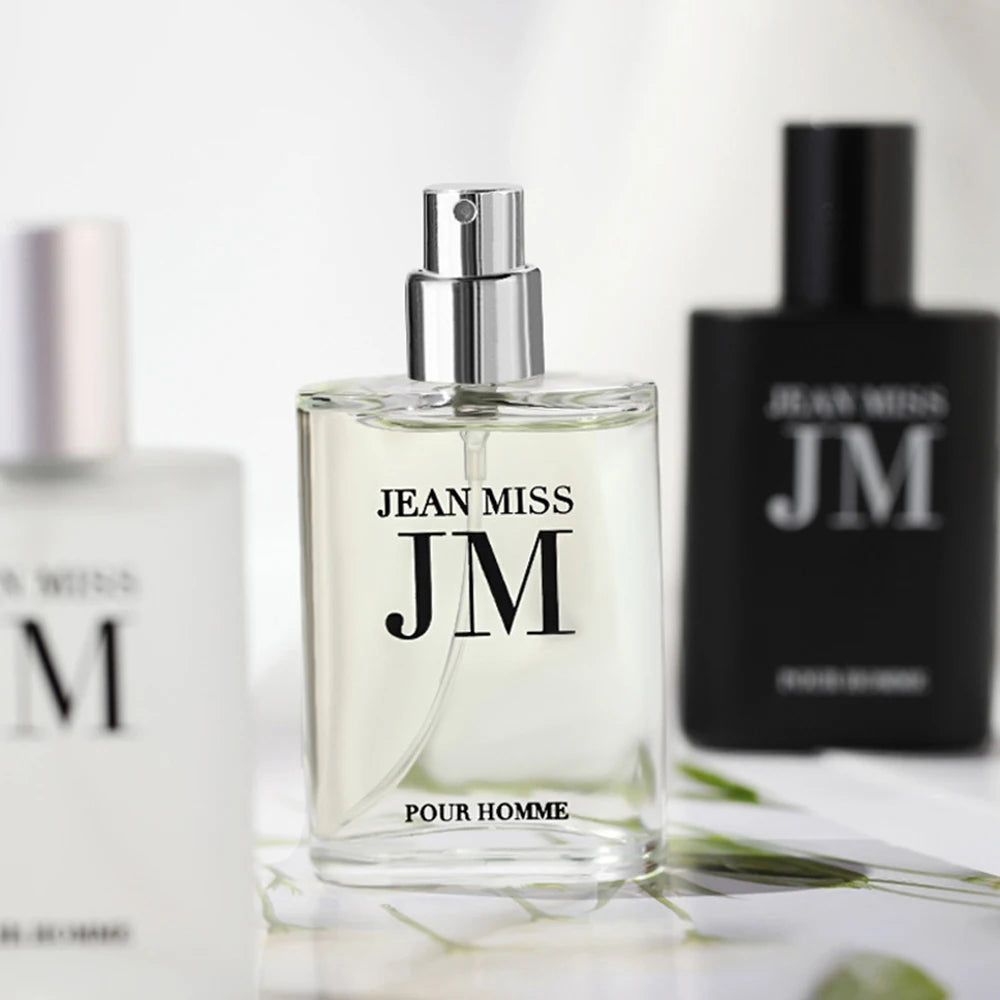 Long Lasting Woody Floral Perfume Gift Set for Men, Fascination Man Eau de Cologne Fragrance, Original, 90 ml, 3 Pieces