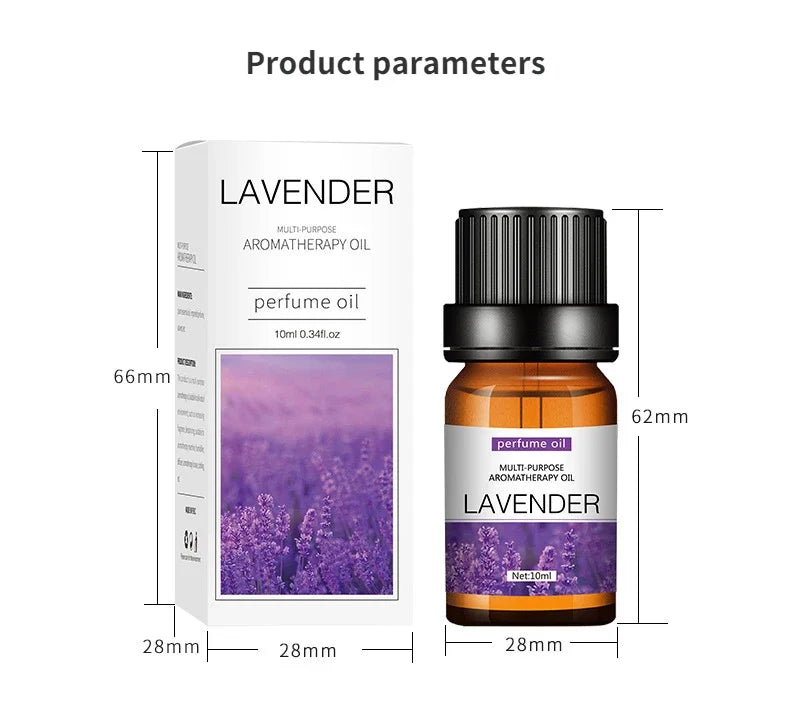 10ML Scented Candle Essential Oil Tea Tree Rose Lavender Frankincense Sandalwood Essential Fragrance Oil for Candle Making