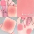 Peach Cream Blush Eyeshadow Smooth Make Up Liquid Eye Face Pink Blusher Tint Face Contour Brightens Makeup for Women