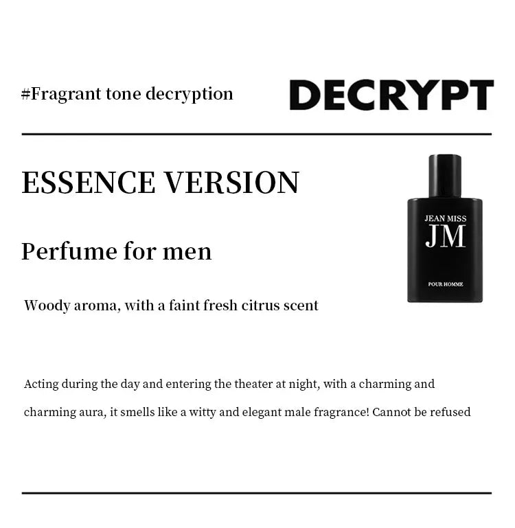 Long Lasting Woody Floral Perfume Gift Set for Men, Fascination Man Eau de Cologne Fragrance, Original, 90 ml, 3 Pieces