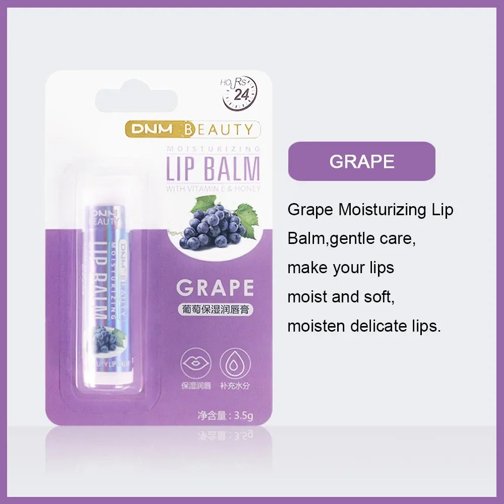 Fresh Fruit Roll-on Lip Balm Lip Makeup Primer Moisturizing Clear Transparent Lipoil Long Lasting Hydrating Lip Gloss Cosmetics